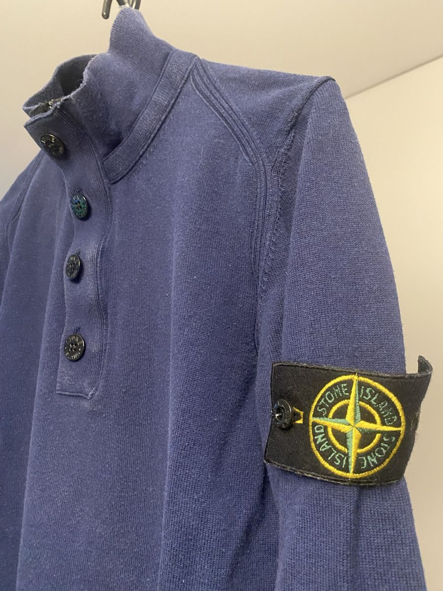Stone Island Pullover & Sweatshirts: ORIGINAL STONE ISLAND PULLOVER BLAU S NP: 320 BEI BREUNINGER – Gebraucht aus Birr von rockie53 2