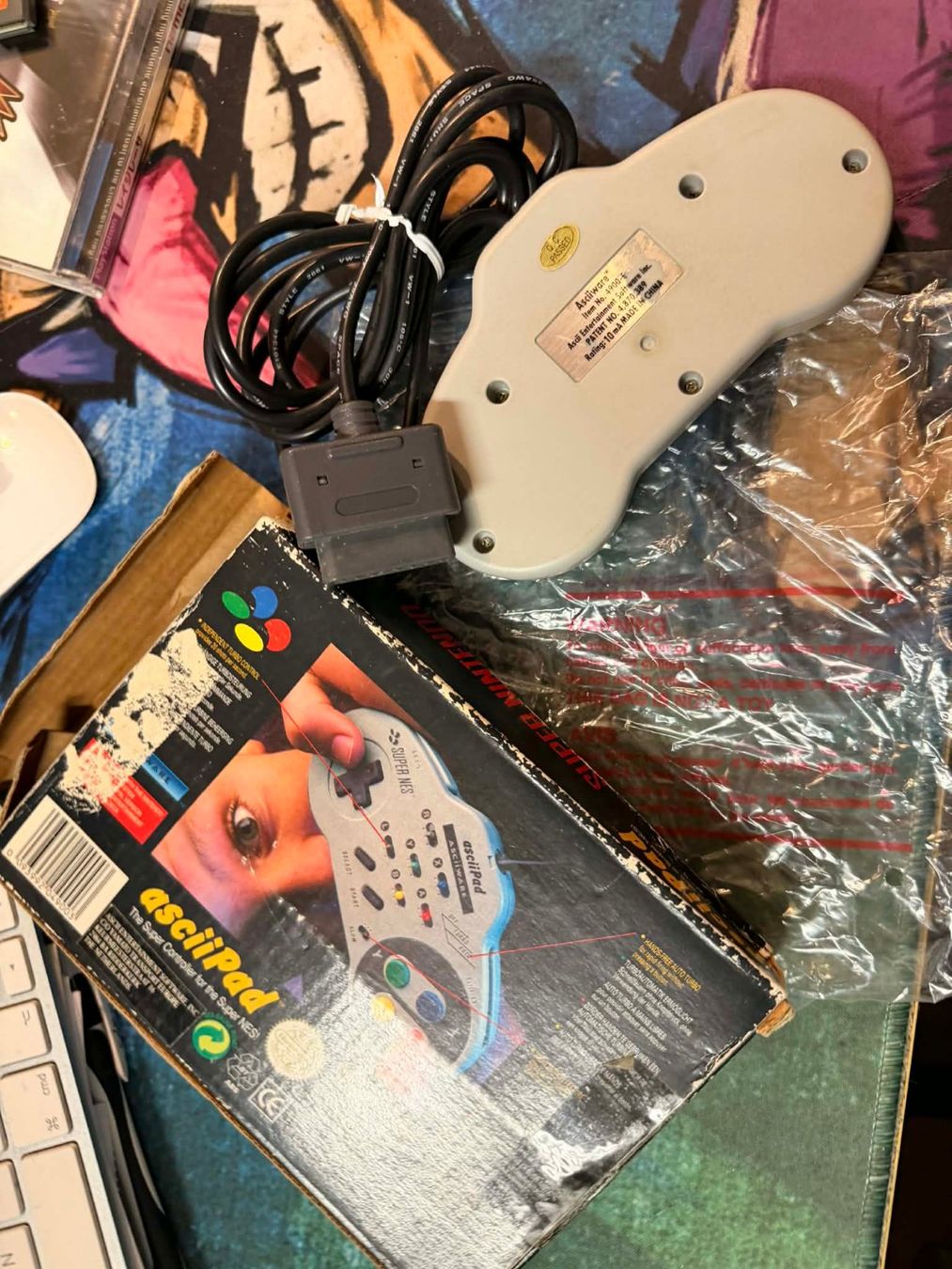 Nintendo Controller: AsciiPad Super Nintendo – Usato da Giubiasco venduto da Ticinerd 1