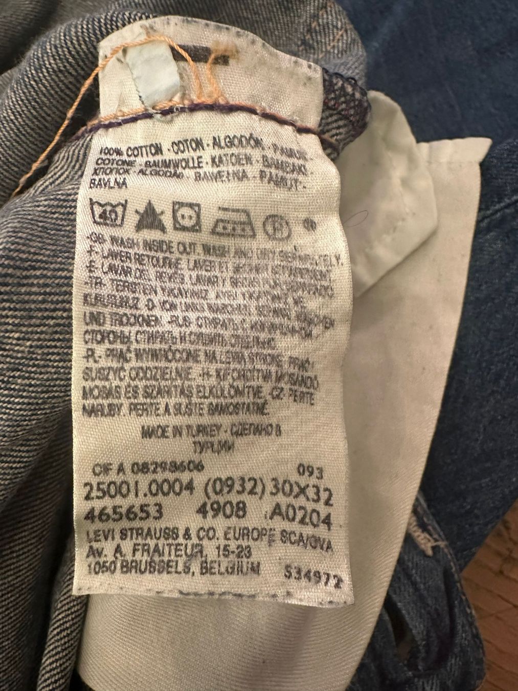 Levi's Jeans: Limited Levi's Original RED TAB vintage 30-32 – Usato da Genestrerio venduto da RUSTY_VIK 4
