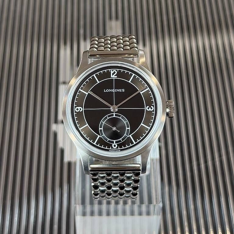 Uhren: Longines Heritage Classic Sector Dial L2.828.4.53.6 – Gebraucht aus Genève von minty.watches
