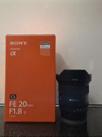 Sony FE 20mm F1.8 G Lens for E-mount Full-Frame