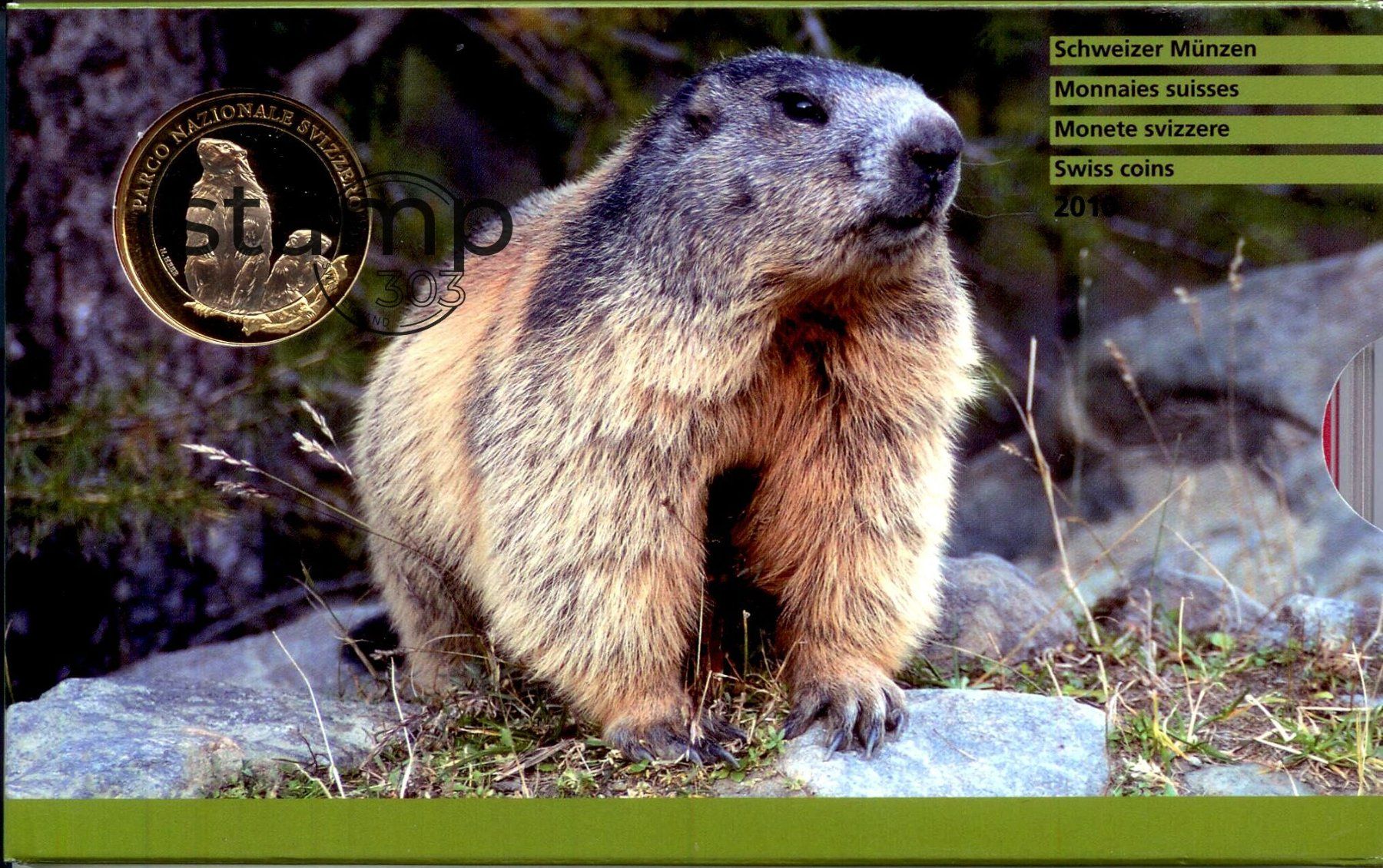 Tutti le monete: Schweizer Münzsatz 2010 stgl      NEU – Usato da Eggersriet venduto da stamp303