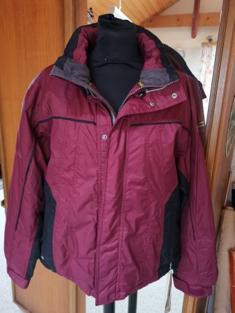 Skijacke, bordeaux, SNOWLIFE, neu