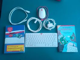 Raspberry Pi 400 Komplettset – Top-Zustand & Riesen Buch-Pak