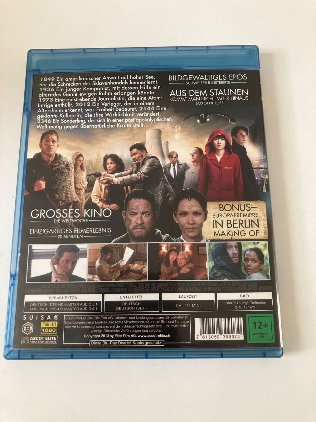 Tutti i DVDs: Cloud Atlas [Blu-ray] – Usato da Arbon venduto da Sugofresser 1