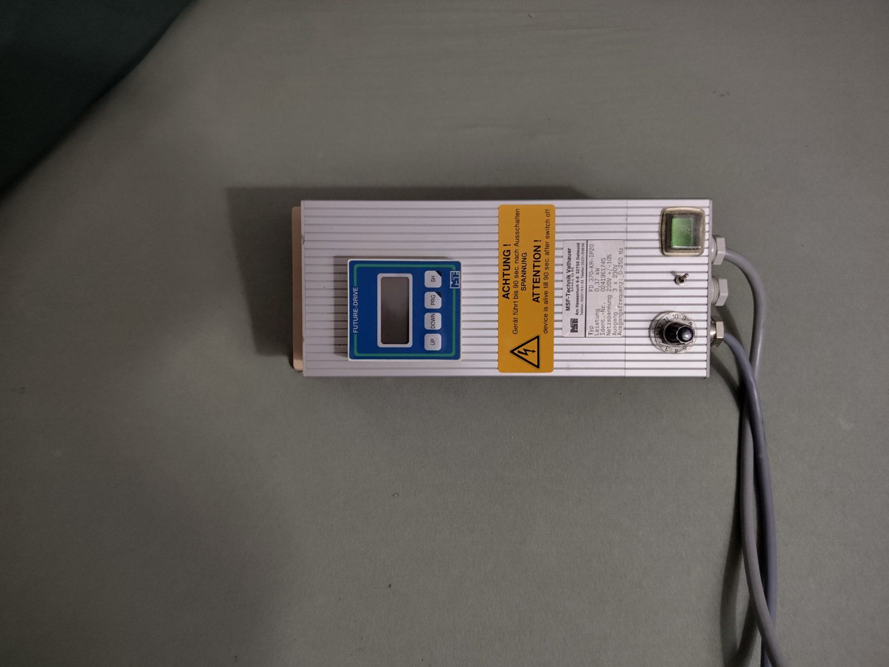 Tutte le macchine: MSF-Technik Vathauser FD 370 KR-IP20 Future Drive – Usato da Wetzikon ZH venduto da SignoraK