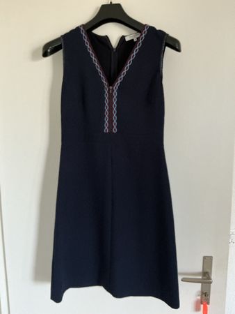 Gérard Darel Kleid Grösse 38 dunkelblau Zustand gut
