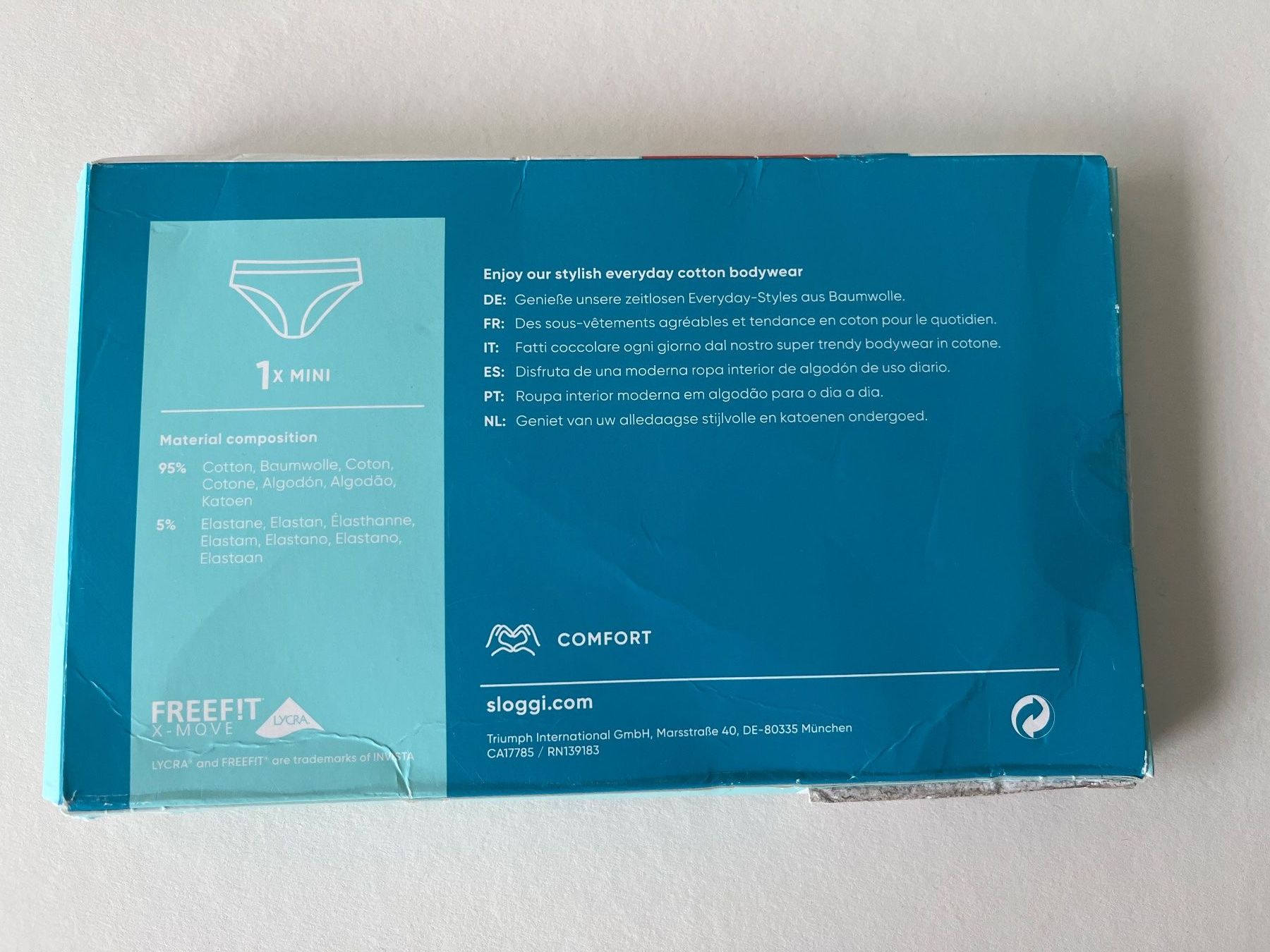 Sloggi Altra biancheria intima: SLOGGI 100, Slip MINI, Grösse 46, Farbe Dunkelblau – Nuovo e nell'imballaggio originale da Rudolfstetten venduto da gst_g7xl 2