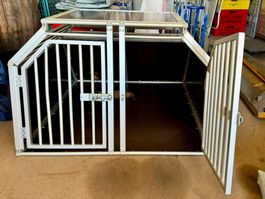 Hundebox 2-türig gross für Auto  / Doppelbox gebraucht