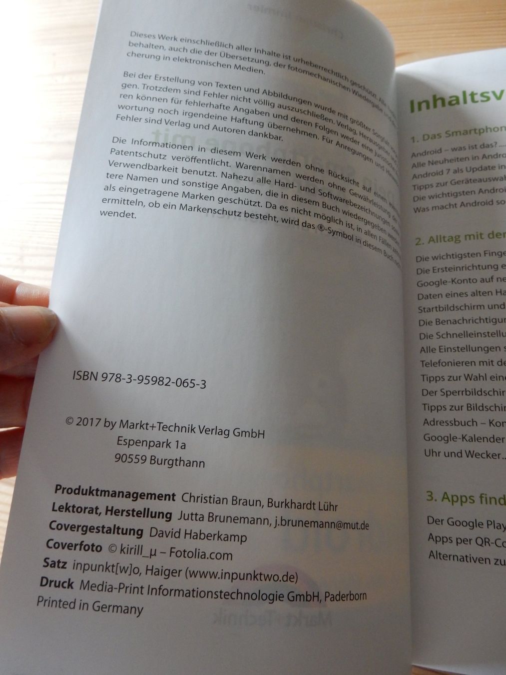 Libri: Buch, Ratgeber, Handy: Dein Smartphone mit Android 7 – Nuovo (secondo la descrizione) da Jona venduto da JOberg_25 1