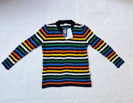 NEU! Gestreifter Strickpullover, Grösse M, Winter-Hit!
