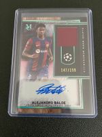 Alejandro Balde Player Worn Relic Auto/199 Topps Museum23/24