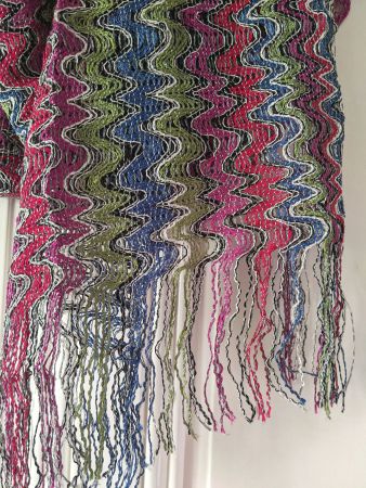 MISSONI : Echarpe légère en maille ajourée