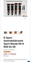 K Sport Gewindefahrwerk Mazda Rx8