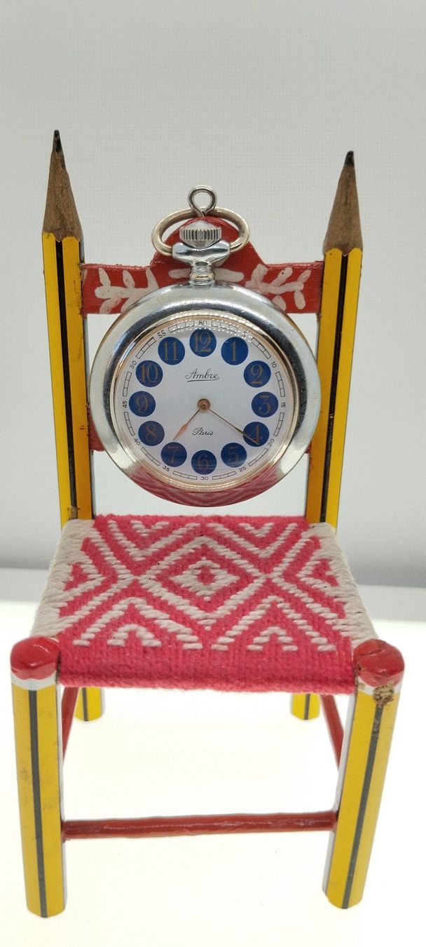 Orologi: montre de poche ambre – Usato da La Chaux-de-Fonds venduto da jac_9llg 2