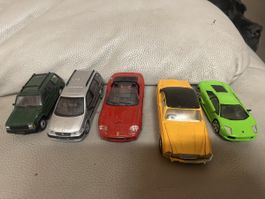 5er Set Modell Autos/Spielzeugautos für Sammler!(L)