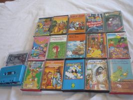17x Kinderkassetten Hörspiel - CH Dialekt + Abenteuer