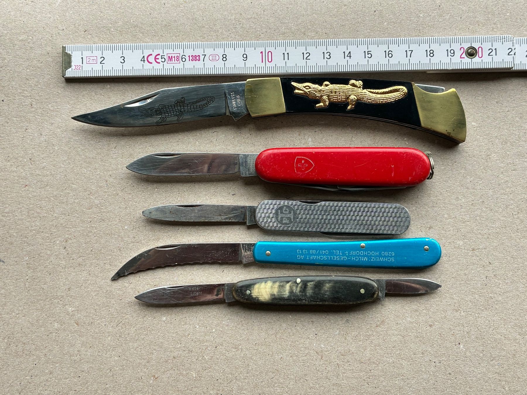 Coltelli tascabile: Vintage Taschenmesser 5 Stk. – Usato da Horw venduto da adler65 8