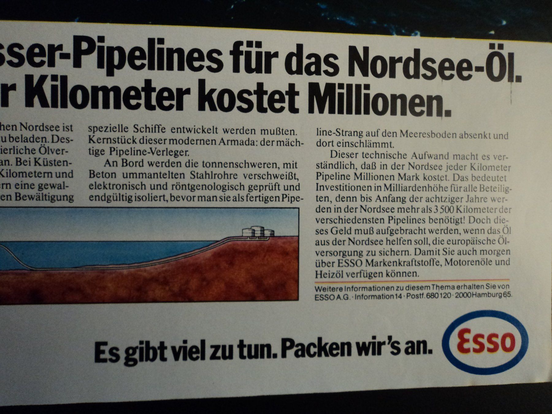 Dokumente: Prospekt Werbung Esso 1977 – Gebraucht aus Schwarzenburg von modelCARama 2