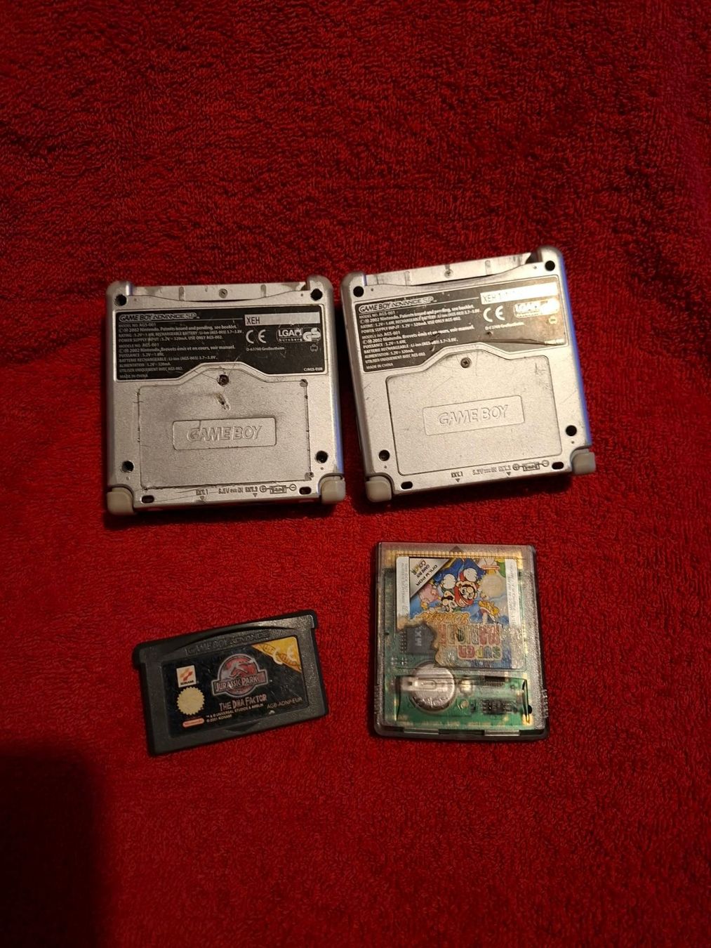 Nintendo Konsolen: Nitendo Game Boy Advance SP 2 Stück – Defekt aus Wittenbach von Nostalgie1965 3