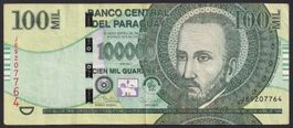 Paraguay 100'000 Guaranies 2017