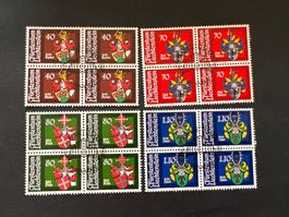 Liechtenstein 1980  Mi. 681-84 FDC gest. (3203)