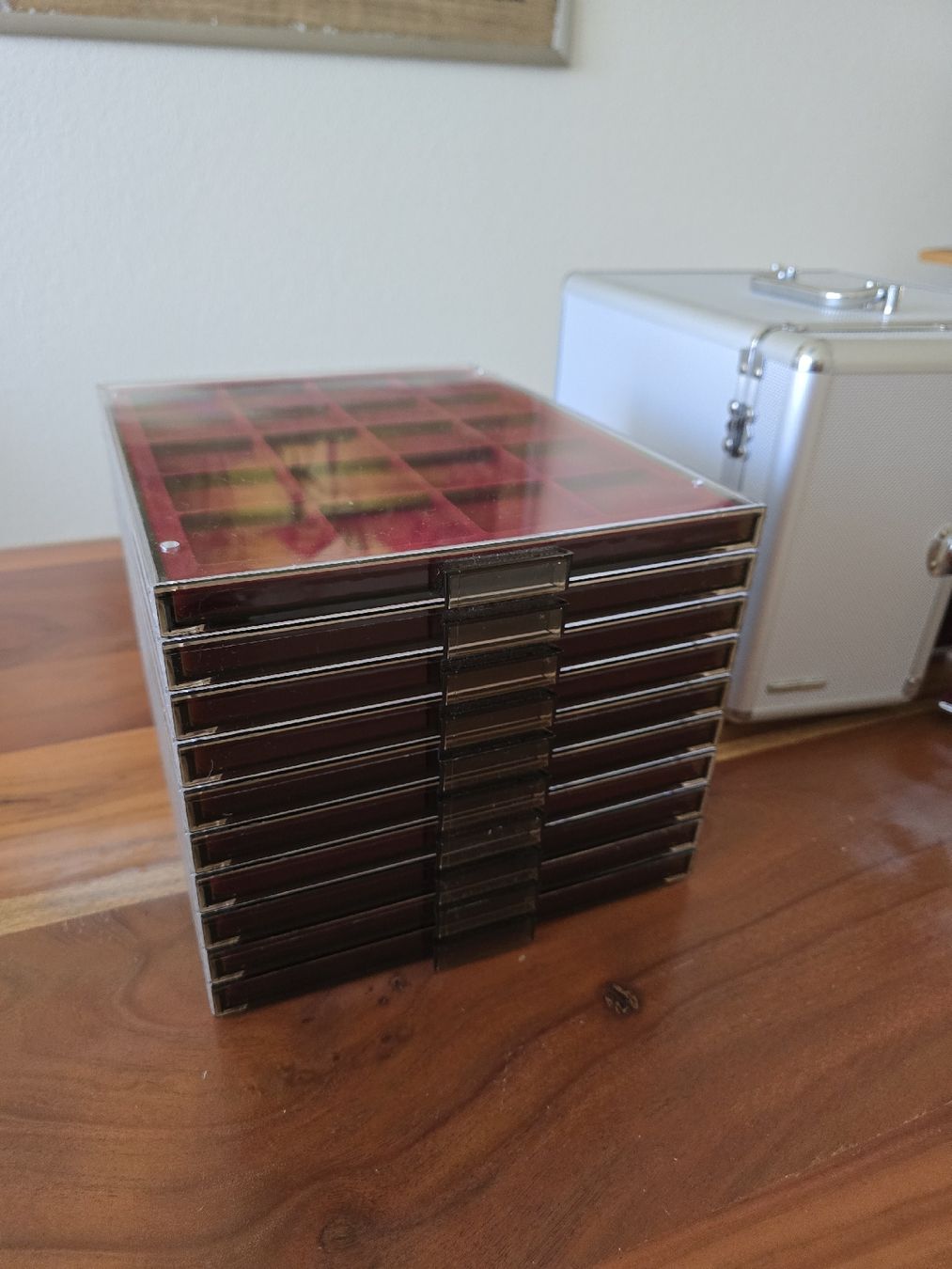 Valigie: Leuchtturm Münzbox/koffer 10 Fächer – Usato da Kleinandelfingen venduto da Zeus90 9