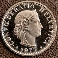 10 Rappen 1977 stgl. / aus Münzsatz