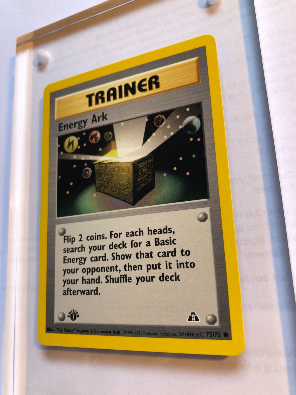 Carte collezionabili: Energy Ark 1st Neo Discovery - MINT - ab 1.- – Usato da Giubiasco venduto da dan_pr8b 2