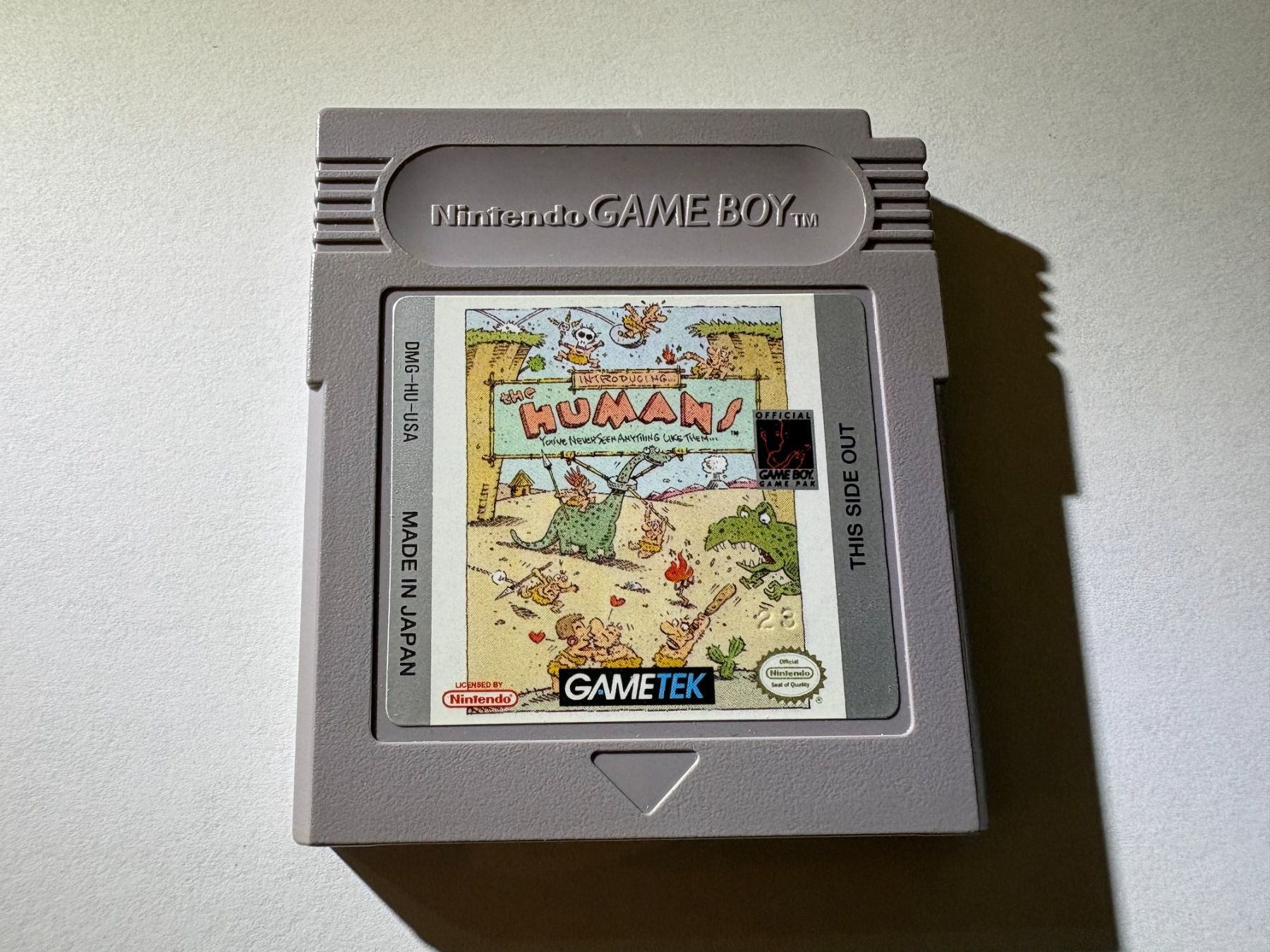 Nintendo Giochi: The Humans - Nintendo Game Boy – Usato da Zürich venduto da VintagePalace