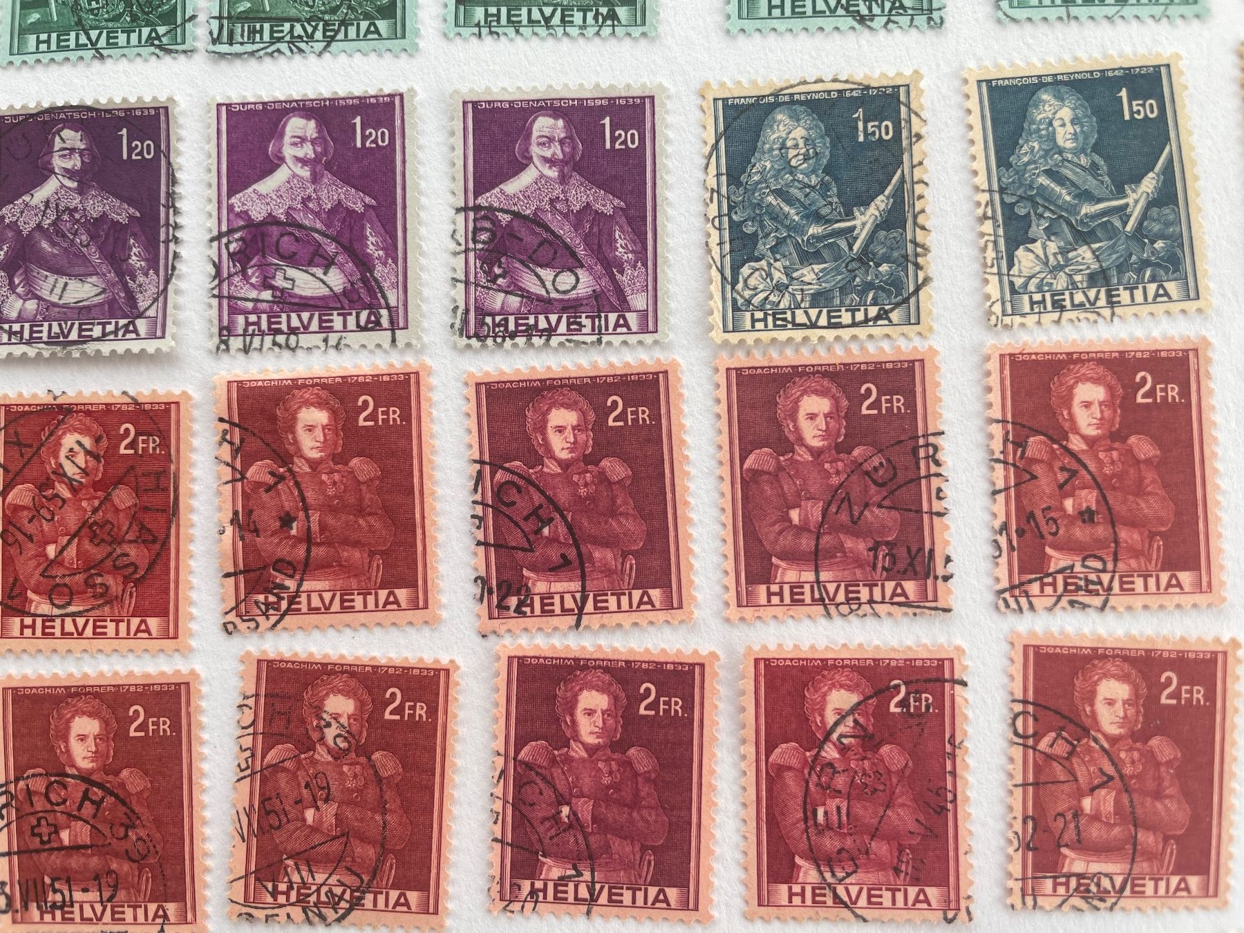 Alle Briefmarken: Belles oblitérations! – Gebraucht aus Sonceboz-Sombeval von Comment2 9