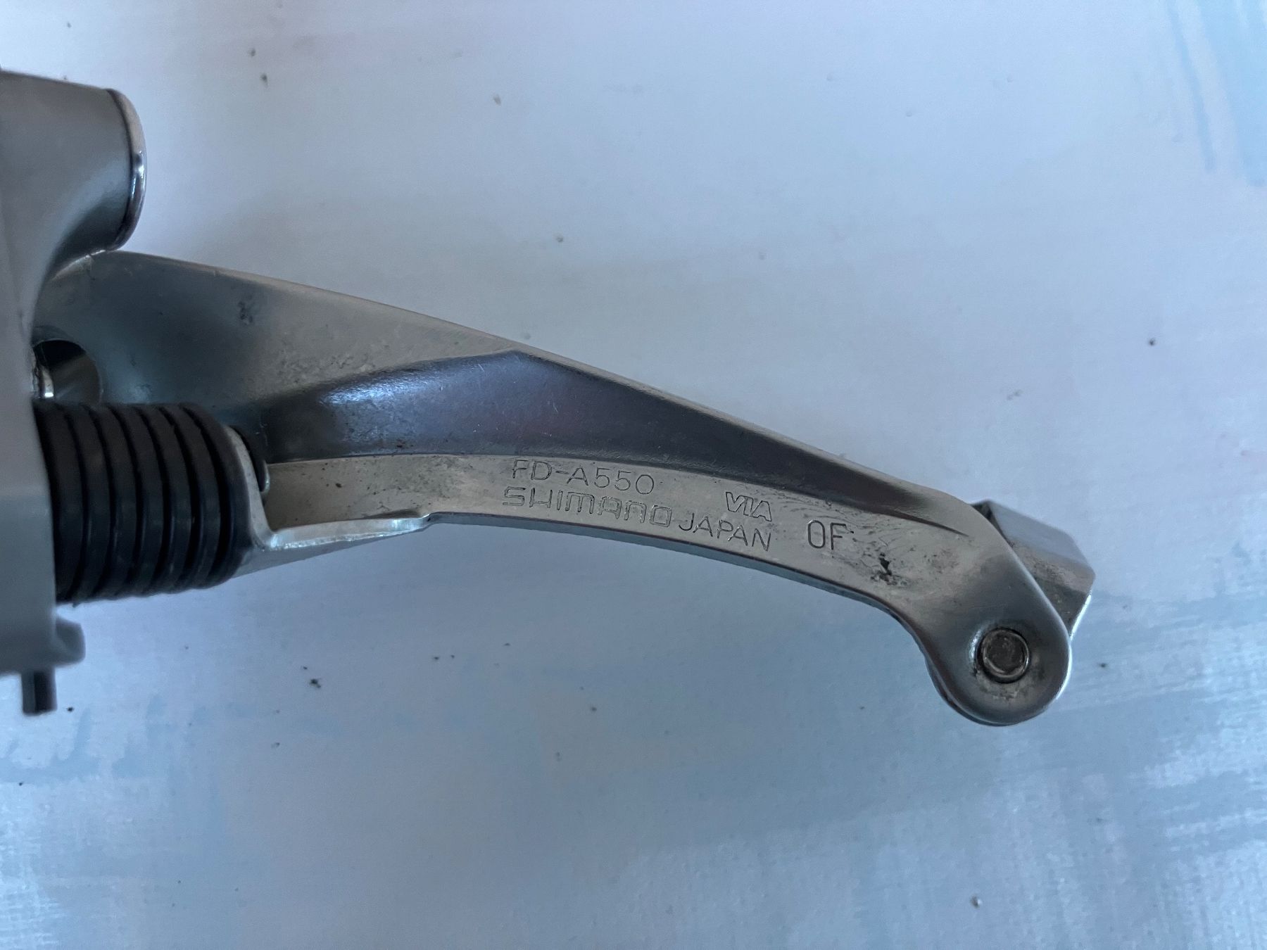 Shimano Pezzi di ricambio: Umwerfer Shimano RX100 FD-A551 – Usato da Trimbach venduto da cendira 3