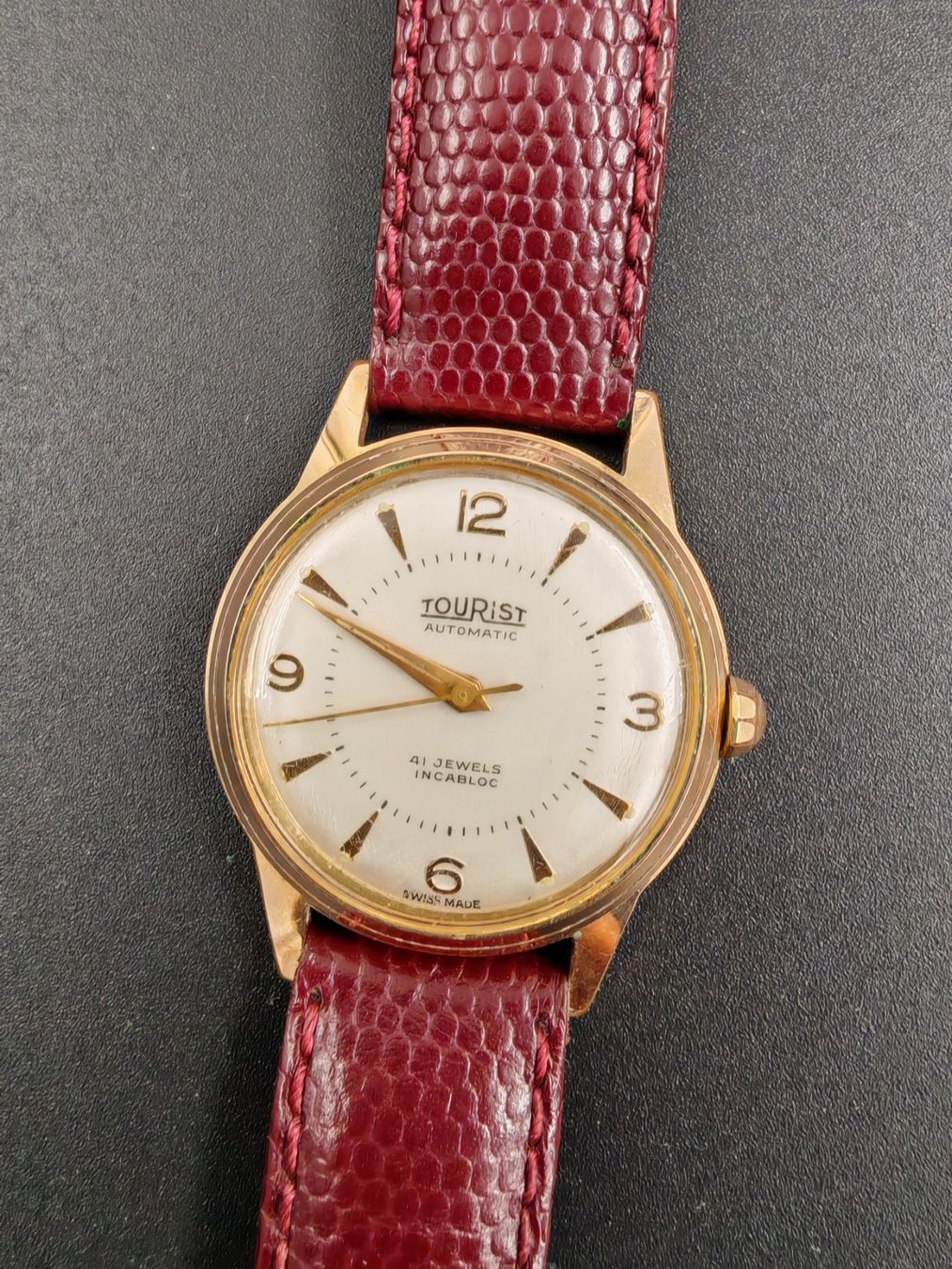 Orologi: Tourist Automatic Gold Plated – Usato da Otelfingen venduto da Yossi-68 1