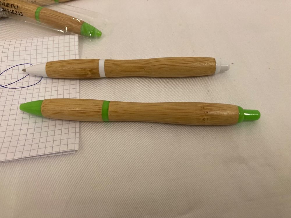 6x Kurze Dicke Kugelschreiber - Ergonomische Stifte Mit Breitem Griff