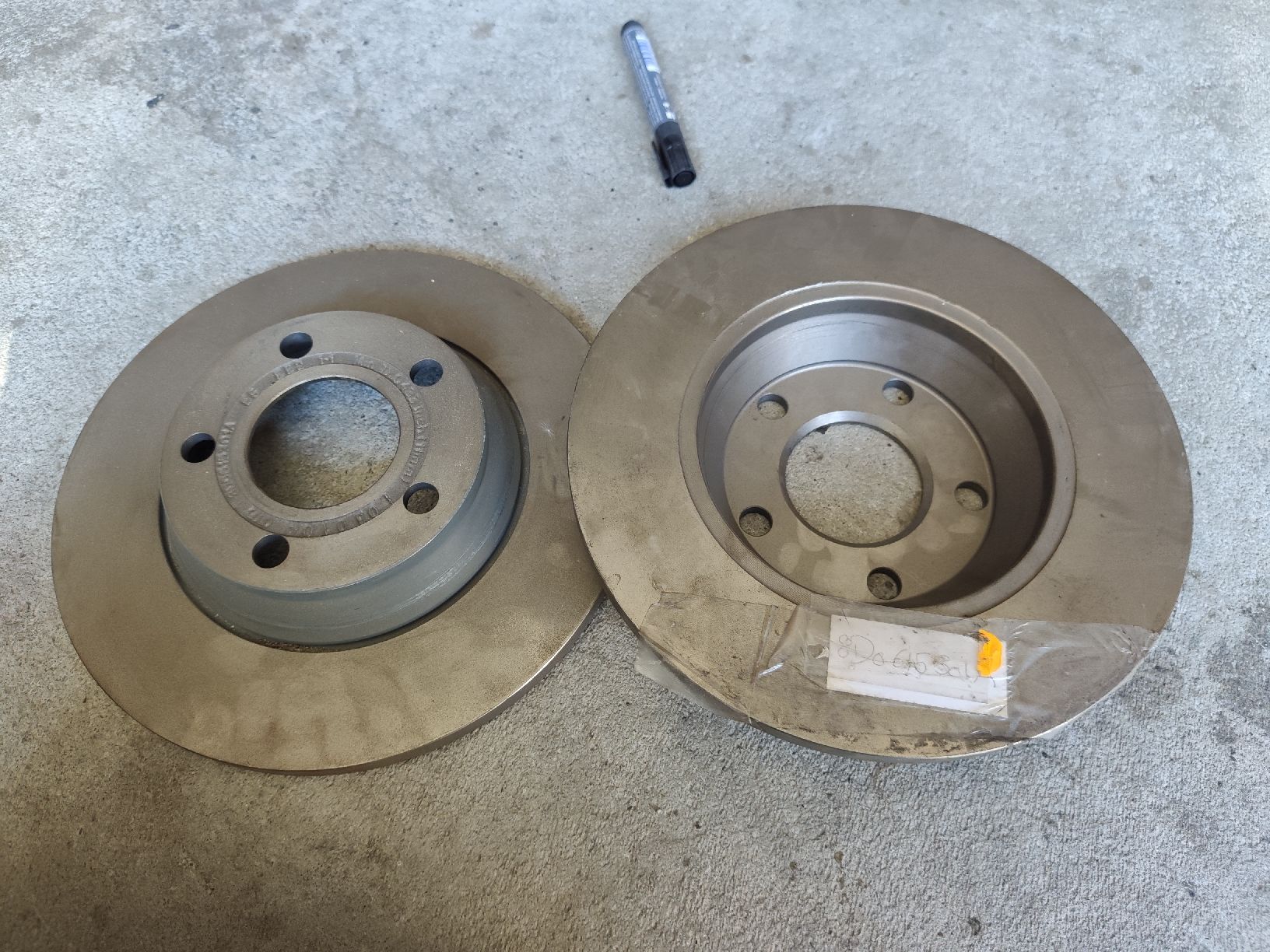 Volkswagen Alle Autoersatzteile: 2x Bremsscheiben VW/Audi – Neu (gemäss Beschreibung) aus Rebstein von andi322 1