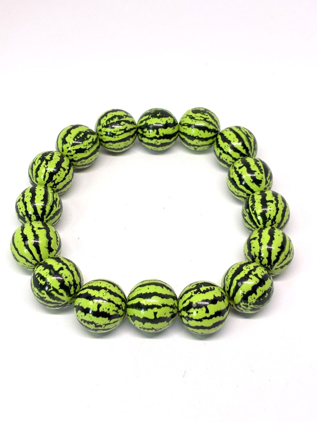 Bracciali & Braccialetti: Armband mit Wassermelonen-Perlen – Nuovo (secondo la descrizione) da Finstersee venduto da Small-Daily-Rituals