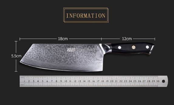 Coltelli da cucina: Chef- Küchenmesser Japan Style – Nuovo e nell'imballaggio originale da Burgdorf venduto da XJ6 2