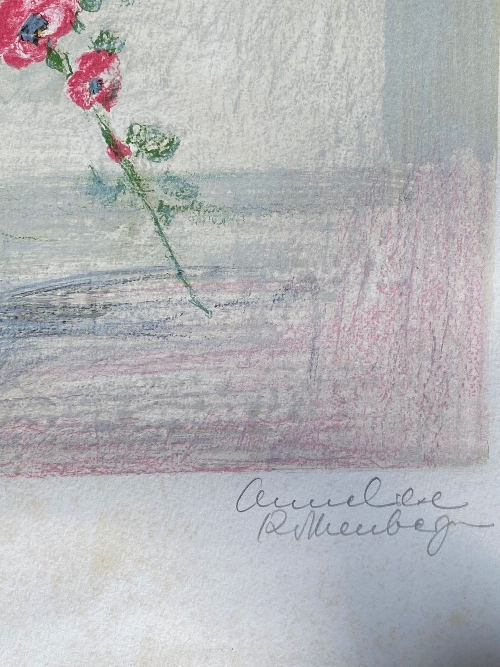 Gemälde: Blumenaquarell Anneliese Rothenberger – Neu (gemäss Beschreibung) aus Kreuzlingen von don_ueli6wb5 3