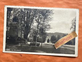 Alte Ansichtskarte Am Zürichhorn, ca. 1913