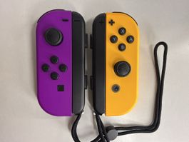 Nintendo Switch Joy-Cons - purple and yellow set 🎮 TOP!