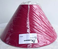 3 Stk. Lampenschirme Rot von Ryckaert gem. Bilder/Beschrieb