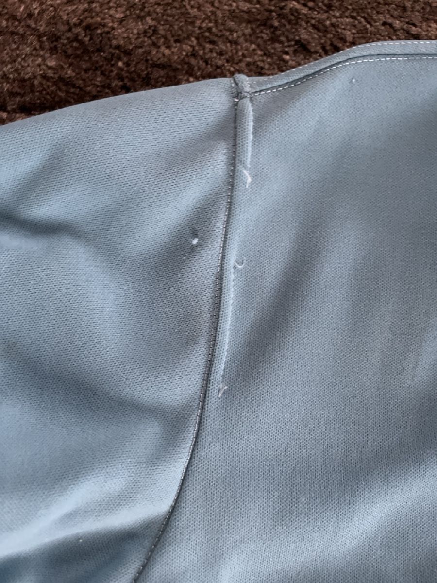 Giacche: Vintage Varsity Baseball Jacket, Light Blue, 1970s – Usato da Colombier NE venduto da andpsykz3 2