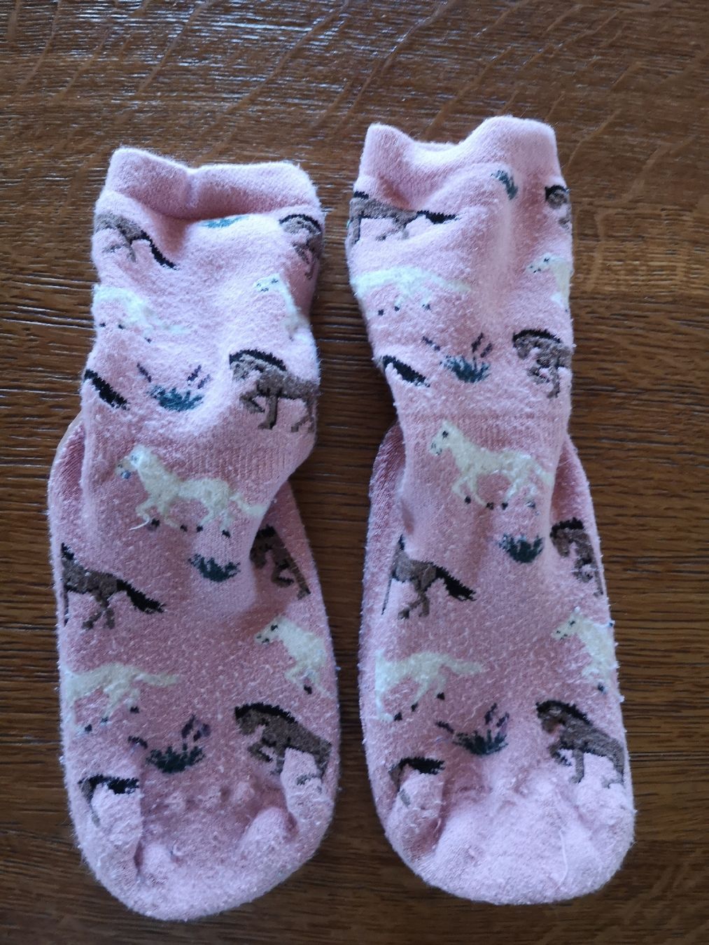 Calze per bambini: Antirutsch-Socken 17.5cm Pferde – Usato da Vordemwald venduto da Esel04 1