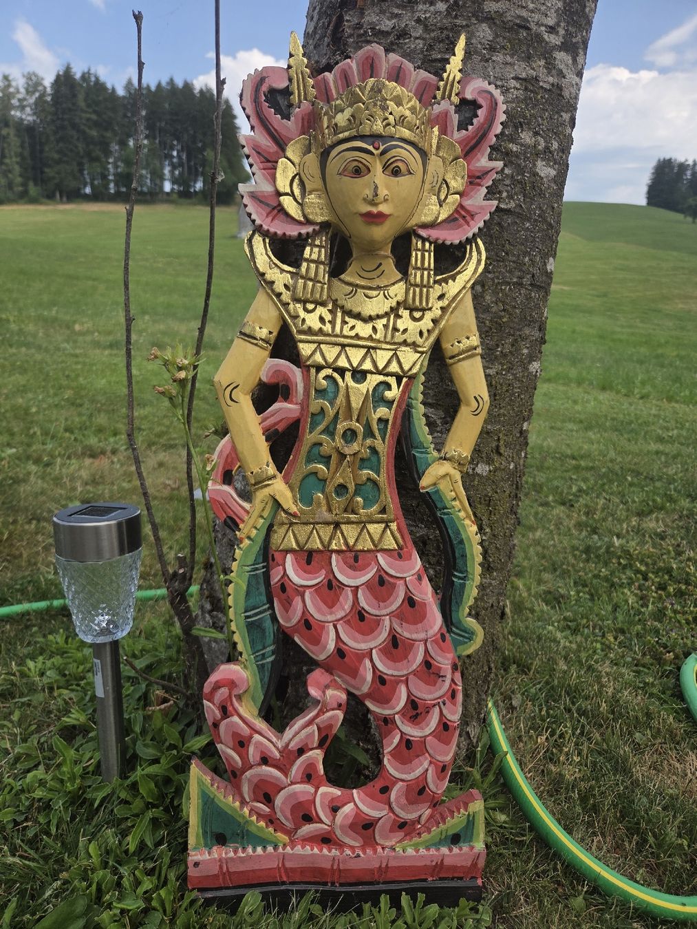 Sculture & Statue: balinesisches Wandpaneel – Usato da Bühler venduto da ros_5qfr