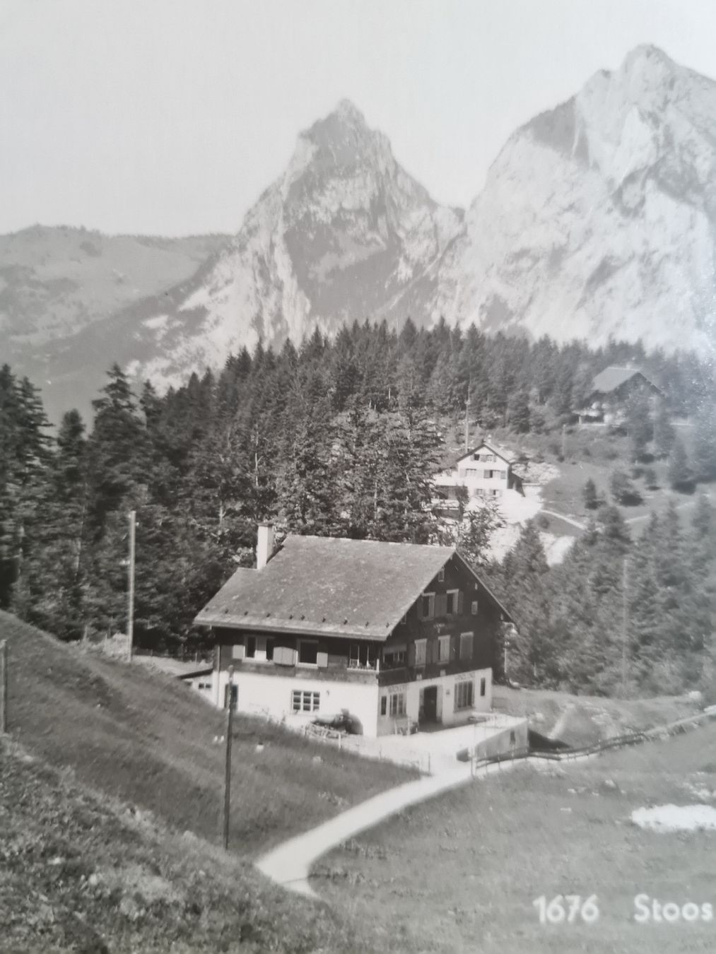 Cartoline postali: Stoos ob Schwyz mit Mythen – Usato da Ebikon venduto da Donar50 1