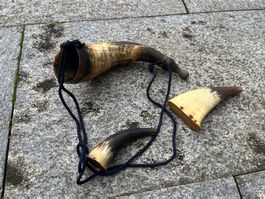 Pulverhörner Antik Vorderlader
