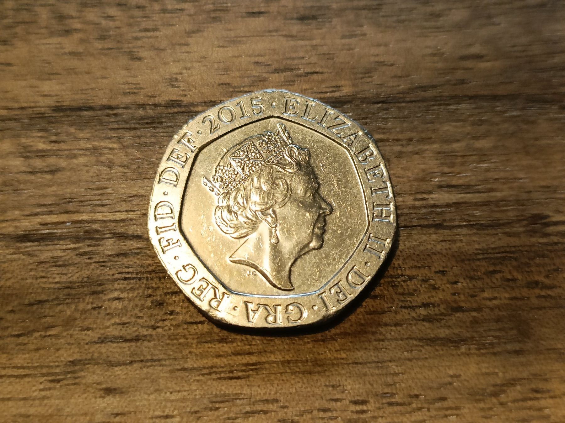 Tutti le monete: Une pièce de 20 PENCE / ELIZABETH II – Usato da Sion venduto da dav_96jh