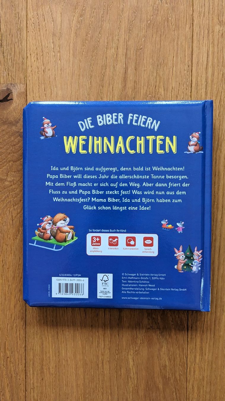 Libri: Die Biber feiern Weihnachten – Nuovo (secondo la descrizione) da Waldstatt venduto da Flor-WB 1