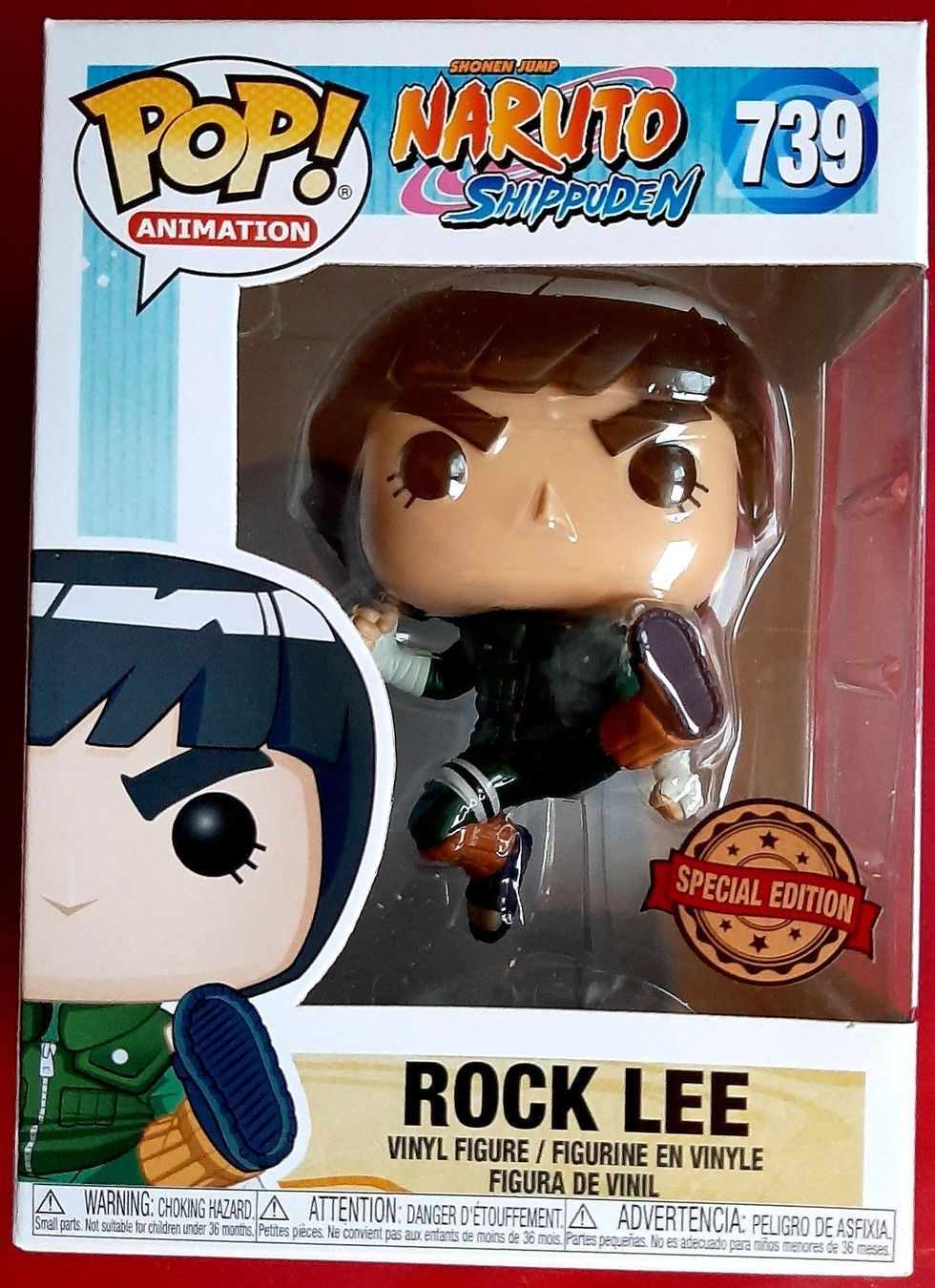 Funko Statuette: Funko Pop Naruto Rock Lee – Nuovo e nell'imballaggio originale da Montet (Glâne) venduto da KOADA
