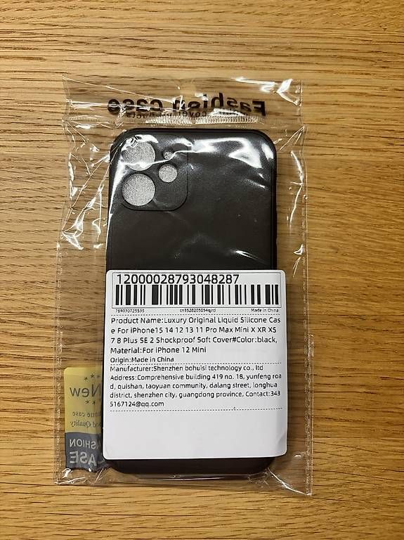 Apple Cover & Protezioni schermo: Silikonhülle iPhone 12 Mini – Nuovo e nell'imballaggio originale da Zürich venduto da Xerazur 1
